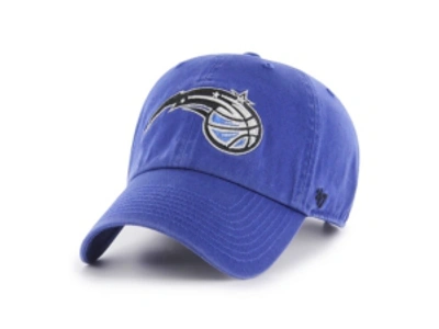 47 Brand Orlando Magic Clean Up Cap In Royalblue