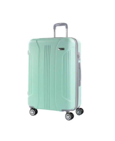 American Green Travel Denali S 20 In. Carry-on Anti-theft Expandable Spinner Suitcase In Mint