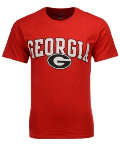 Top Of The World Georgia Bulldogs Men's Midsize T-shirt In Red