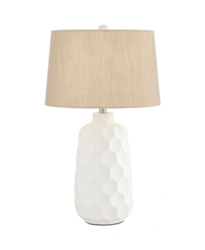Pacific Coast Honeycomb Table Lamp In White