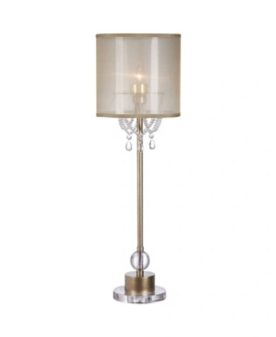 Pacific Coast Traditional Buffet Chandi Table Lamp In Gold-tone