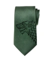 GAME OF THRONES STARK DIREWOLF MEN'S TIE