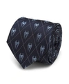 Marvel Spider-man Diamond Men's Tie In Navy