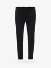 Dsquared2 Cotton Cargo Trouser With Logo Patch In Black