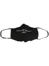 Stella Mccartney Logo-embellished Face Mask In Black