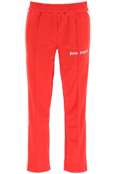 Palm Angels Classic Jogging Trousers In Red