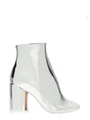 MM6 MAISON MARGIELA MIRRORED BOOTS WITH "6" HEEL