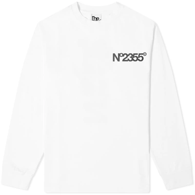 Aitor Throups Thedsa Aitor Throup's Thedsa Long Sleeve No2355 Tee In White