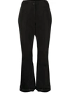 MONCLER CROPPED WIDE-LEG TROUSERS