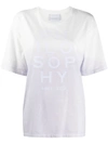 Philosophy Di Lorenzo Serafini Logo-print Ombré T-shirt In White