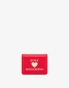 LOVE MOSCHINO WALLET PADDED HEART