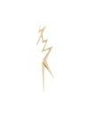 Le Ster 18kt Yellow Gold Diamond Thunderflash Left Earring In Gold