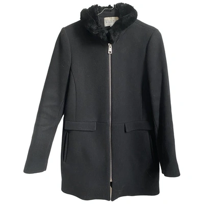 Pre-owned Claudie Pierlot Black Cashmere Coat