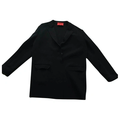 Pre-owned Lanvin Black Wool Jacket