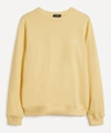 Apc Men's Logo Crewneck Pullover Sweatshirt