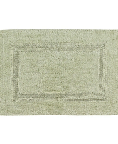 Better Trends Lux Bath Rug 17" X 24" In Green