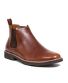 Deer Stags Men's Rockland Memory Foam Chelsea Boot Men's Shoes In Brown