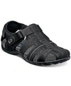 Nunn Bush Rio Bravo Closed Toe Fisherman Sandal In Black