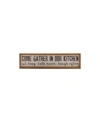 VIP HOME & GARDEN VIP HOME INTERNATIONAL WOOD "COME GATHER" SIGN