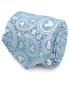Disney Men's Mickey Mouse Paisley Tie In Teal