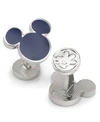 DISNEY MEN'S MICKEY MOUSE SILHOUETTE CUFFLINKS