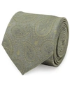 Star Wars Men's Yoda Paisley Tie In Green
