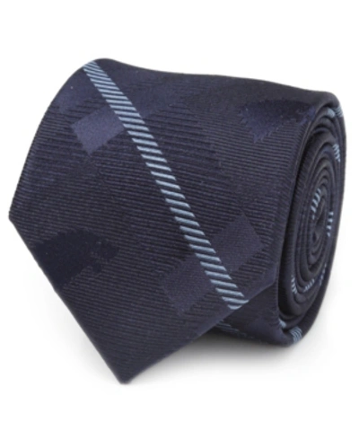 Game Of Thrones Men's Stark Dire Wolf Plaid Tie In Blue