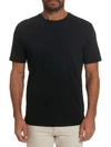 Robert Graham Myles Pocket T-shirt In Black