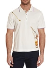 ROBERT GRAHAM SKULL ON THE ROCKS CLASSIC-FIT GRAPHIC POLO,400013189760
