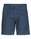 Carhartt Man Shorts & Bermuda Shorts Midnight Blue Size 29 Cotton In Blue