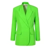 Aggi By Halewski Ramona Green Flash Blazer