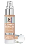 IT COSMETICS YOUR SKIN BUT BETTER FOUNDATION + SKINCARE,S38730