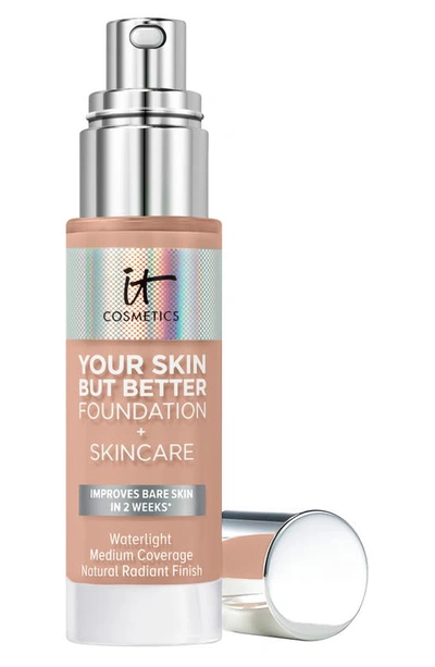It Cosmetics Your Skin But Better Foundation + Skincare Medium Cool 36 1 oz/ 30 ml
