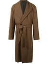 LEMAIRE COTTON BELTED TRENCH COAT