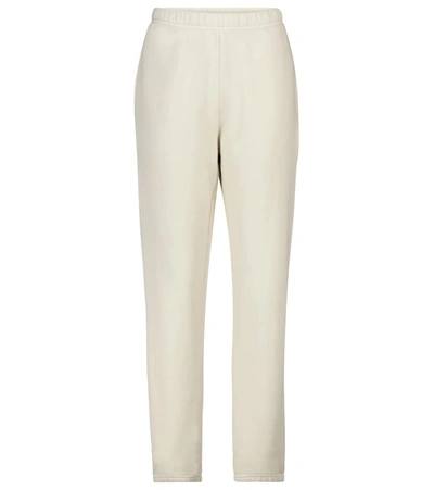 Les Tien Cotton-fleece Sweatpants In White