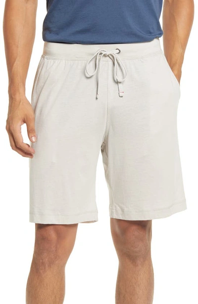 Daniel Buchler Peruvian Pima Cotton Shorts In Pebble