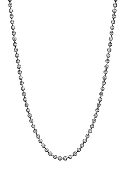 John Hardy Classic Chain 3mm Ball Chain Necklace In Sterling Silver