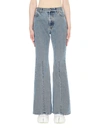 VETEMENTS BLUE FLARE JEANS,WAH21PA1402803/BLU