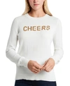 1.STATE EMBELLISHED CHEERS SWEATER