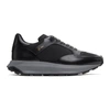 DUNHILL BLACK AERIAL PATINA SNEAKERS