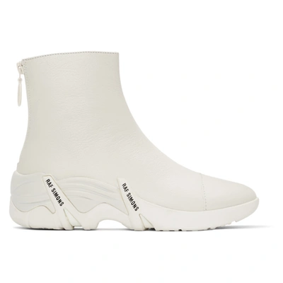 Raf Simons White Cyclon Sneakers