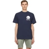 VANS NAVY FREE & EASY EDITION LOGO T-SHIRT