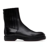 ERMENEGILDO ZEGNA BLACK UDINE BOOTS