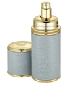 CREED GREY WITH GOLD TRIM LEATHER DELUXE ATOMIZER,406660439332