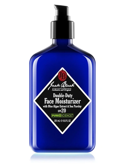 Jack Black Double-duty Face Moisturizer Broad Spectrum Spf 20 8.5 oz In Size 6.8-8.5 Oz.