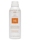 Hampton Sun Spf 15 Uv-advanced Mist In Size 3.4-5.0 Oz.