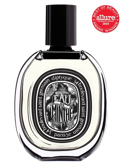 Diptyque Minthé Eau De Parfum - Mint, Geranium & Patchouli, 75ml In Colorless