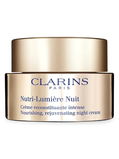 Clarins Unisex 1.6oz Nutri-lumiere Night Cream In Gray