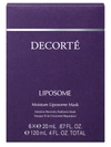 DECORTÉ WOMEN'S LIPOSOME MOISTURE 6-PIECE INTENSIVE RECOVERY RADIANCE MASK SET,400012168387