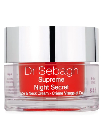 Dr Sebagh Supreme Night Secret Face & Night Cream, 1.7 oz In Colourless